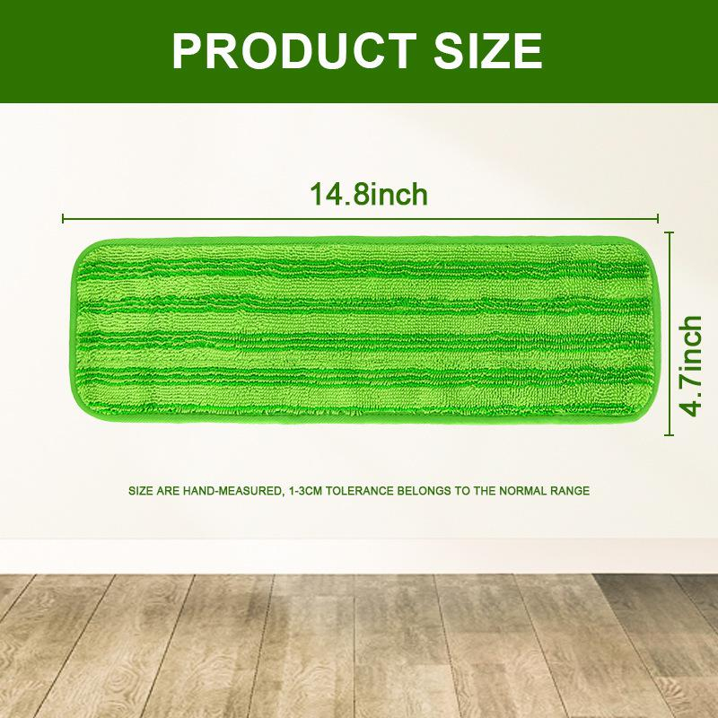 Wet and dry microfiber mop pads for Swiffer PowerMop