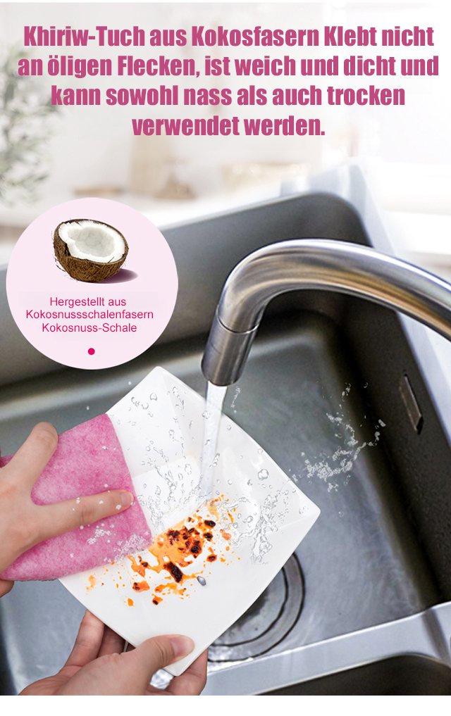 Langlebiges Reinigungstuch für vielseitige Anwendungen