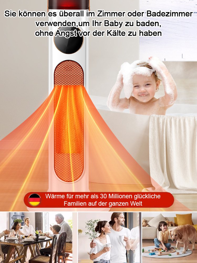 Energiesparende Elektroheizung für den Haushalt