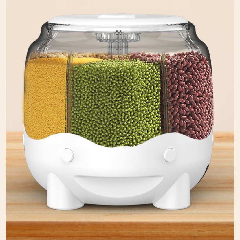 방습방충 회전식 통곡물 분리함