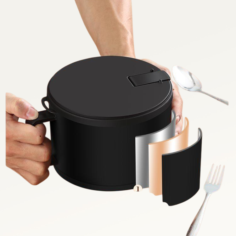 학생 기숙사 라면 그릇 직장인 스테인리스 도시락통