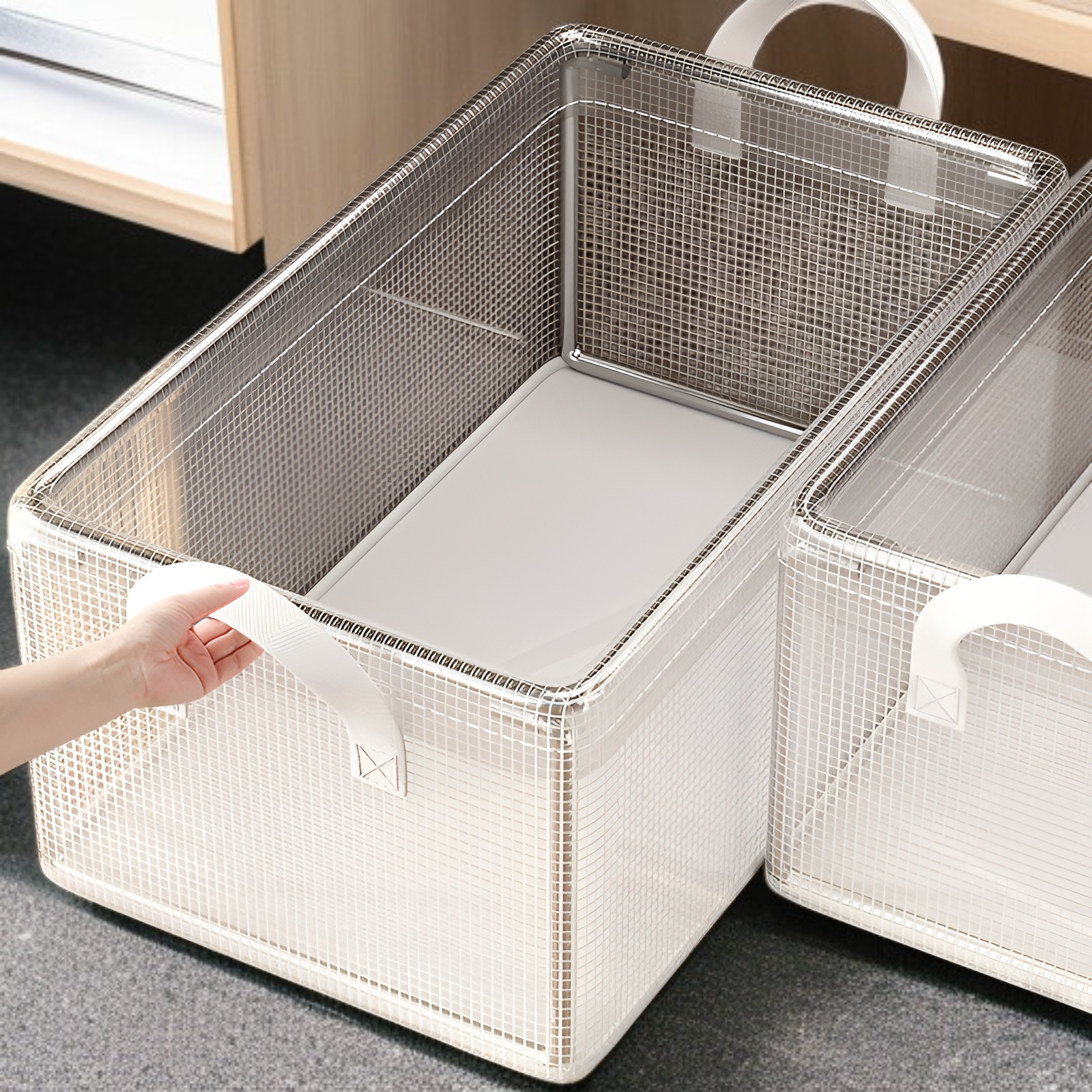 8個パック 衣類収納ボックス 家庭用衣類・パンツ収納ボックス ワードローブ 階層型収納 アーティファクト収納フレーム バスケット