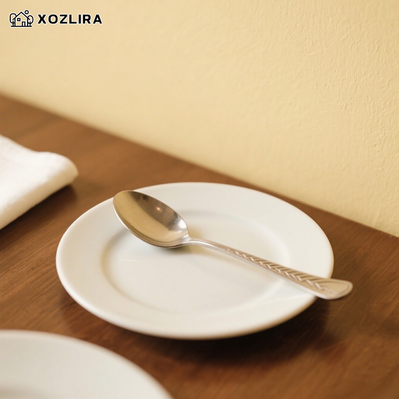 두꺼운 스테인리스 스틸 수프 스푼