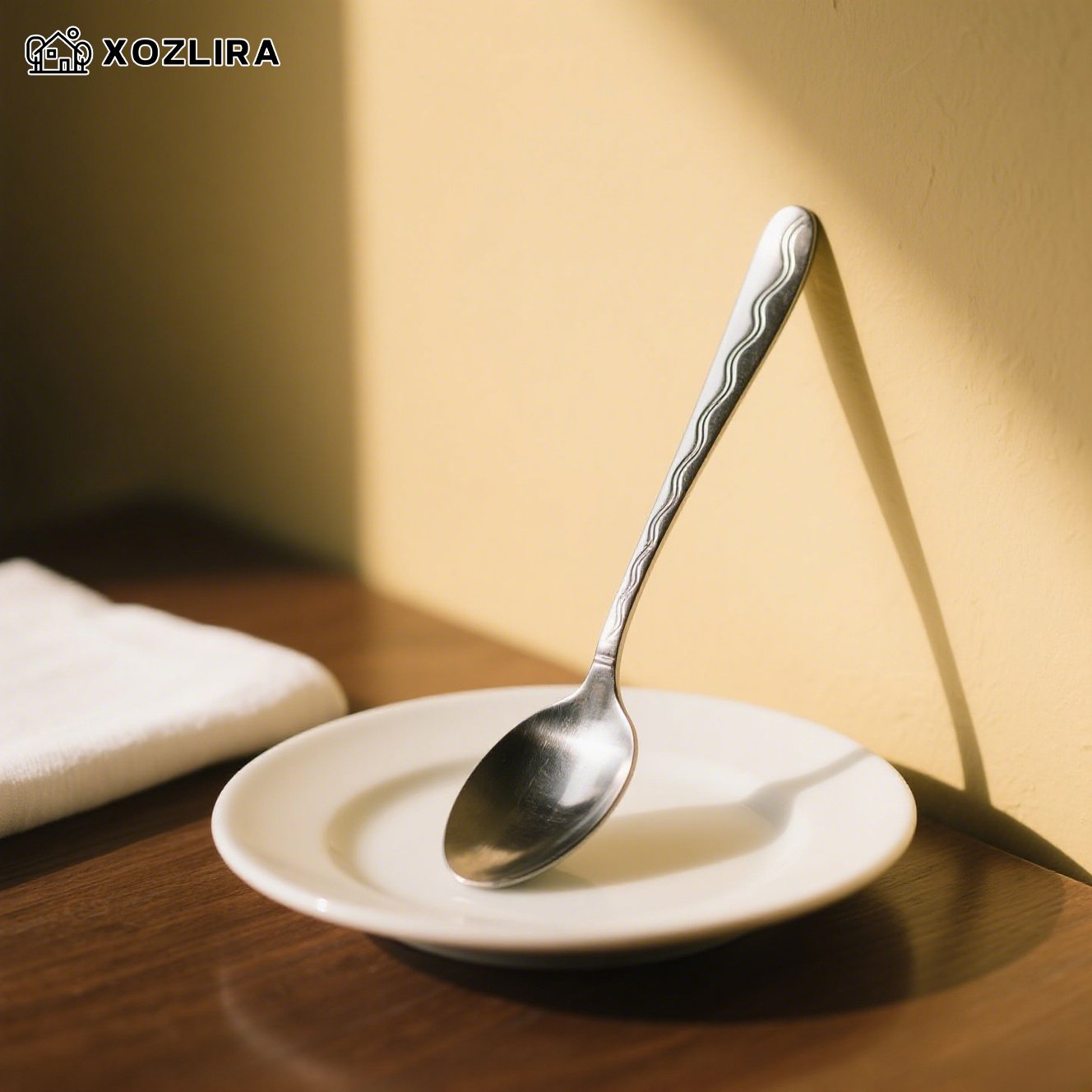 위생적이고 안전한 스테인리스 수프 스푼