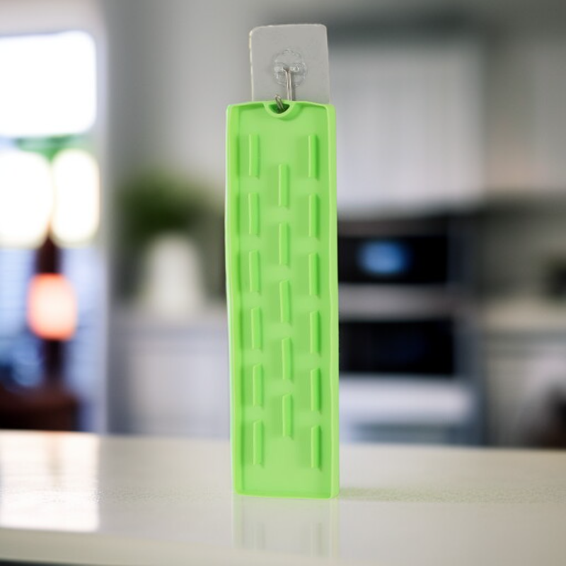 多功能硅胶窄缝锅盖收纳垫