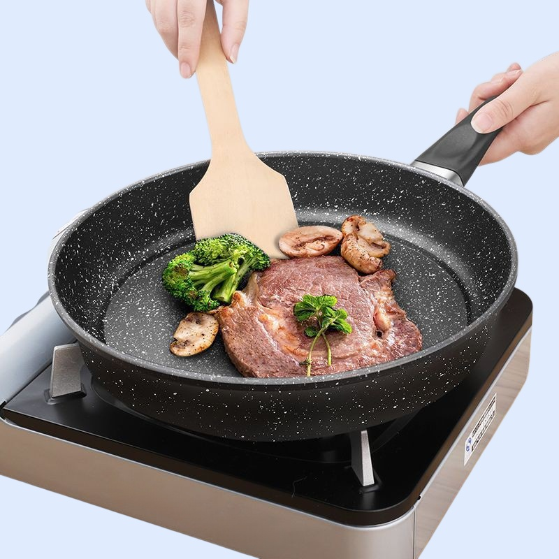 フライパン ノンスティックパン 家庭用 医療用 石製 パンケーキパン 多機能 無煙オムレツパン フライパン ガスコンロ 調理器具