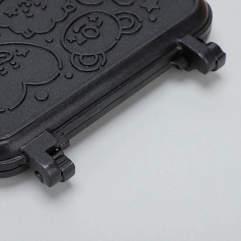 Kreslený vzor snídaně pánev plech na pečení