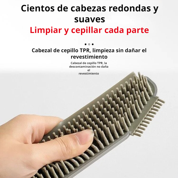 Cepillo de limpieza multifuncional de silicona