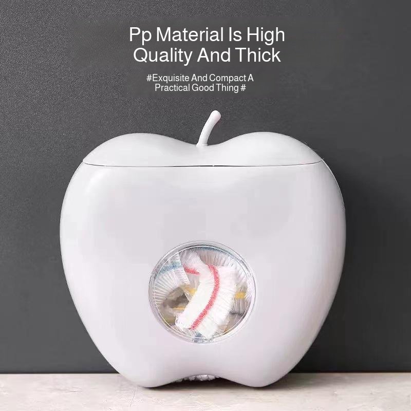 Household wall-mounted storage box in apple design