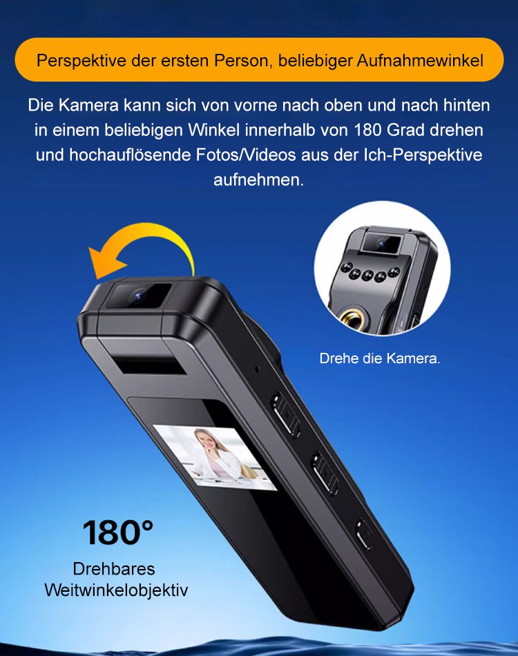 C8 Sichtbare HD Anti-Shake Action-Kamera