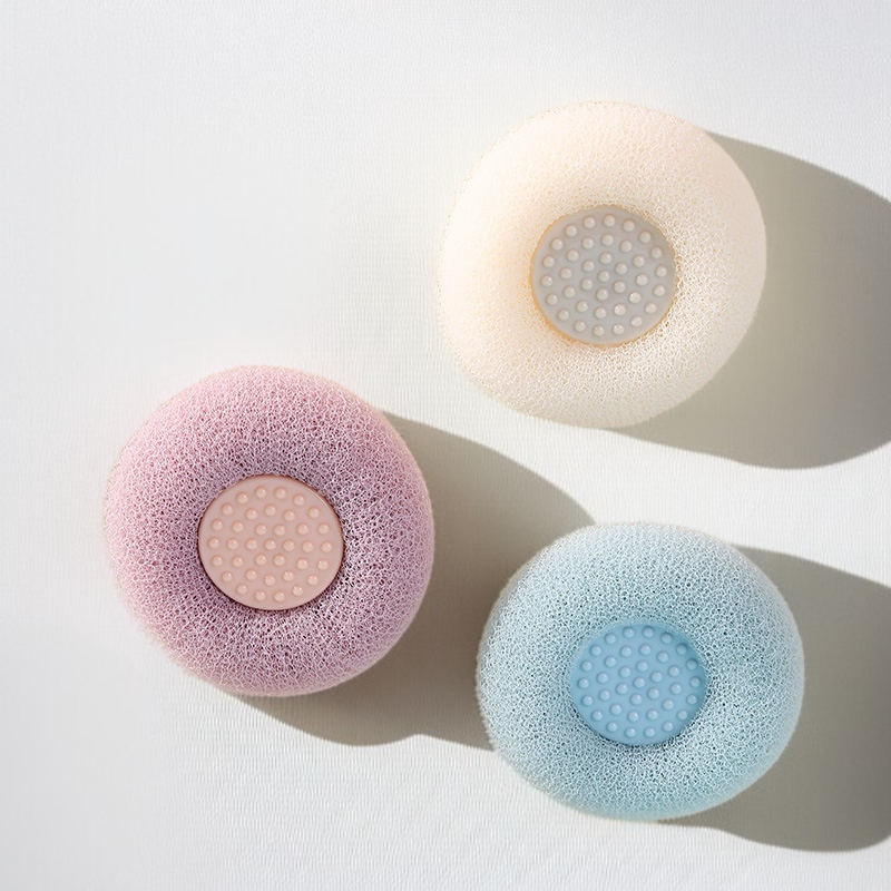 Massage bath ball