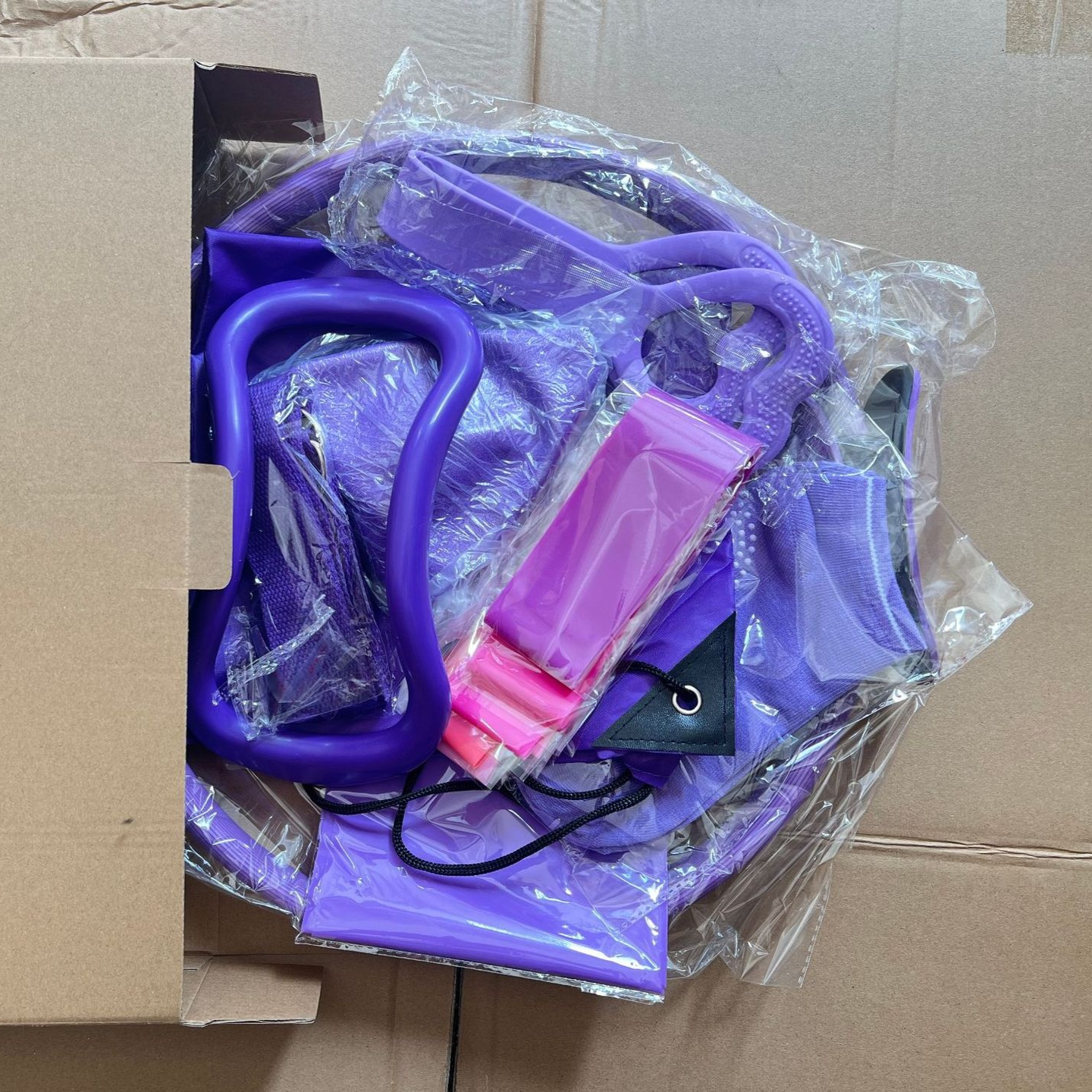 Pilates 13-teiliges Set Körperformungsartefakt Fünfteiliges Set Yogaball Yogaring Stretchgurt Spanng