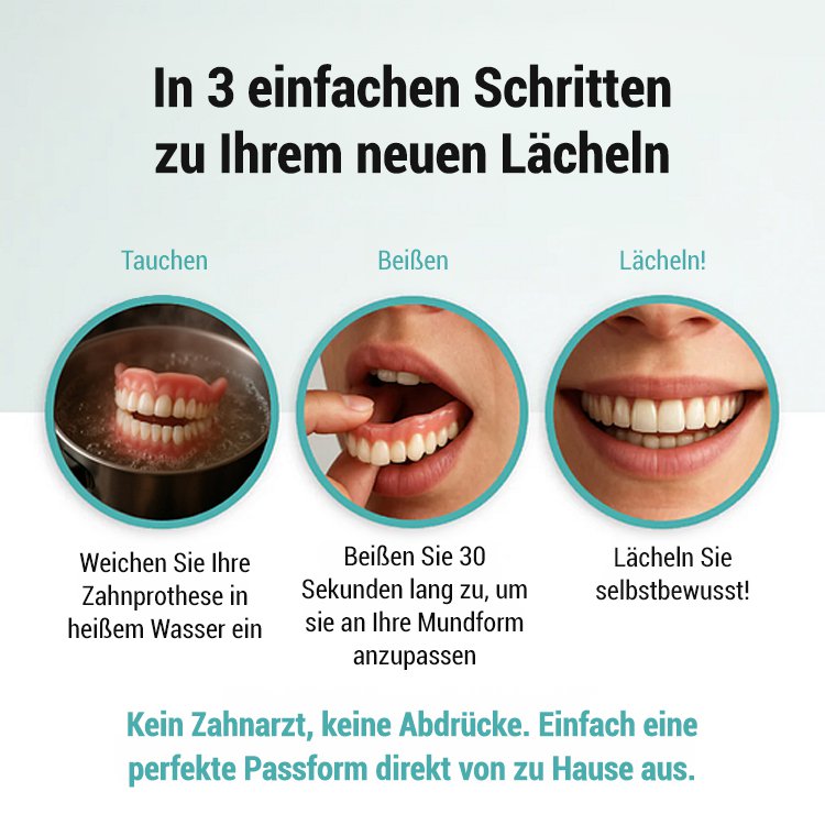 【3-in-1】Zahnersatz-Verschönerungsset