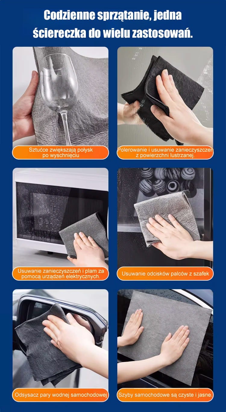 Ergonomiczny uchwyt ściągaczki do szyb