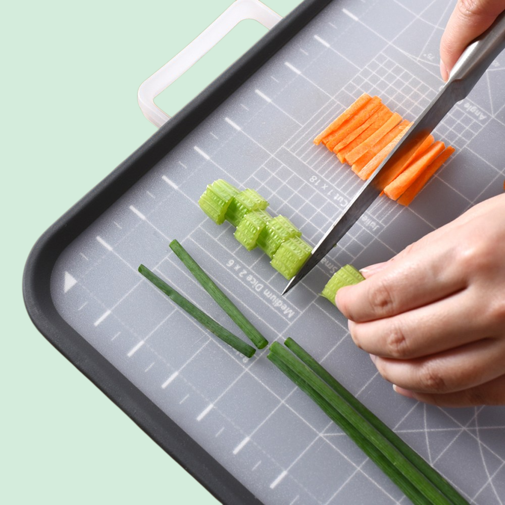 ステンレス製まな板 家庭用抗菌防カビまな板 プラスチック製フルーツまな板 キッチン用両面厚手まな板