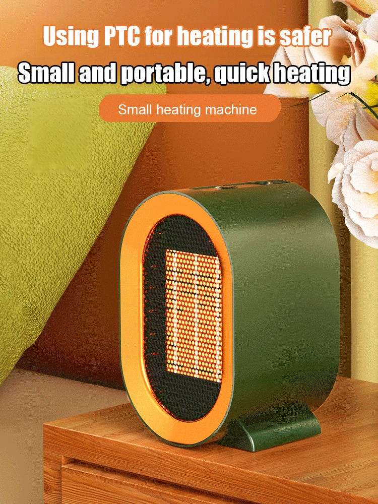 One-second heat energy-saving lightless low-noise constant temperature fan