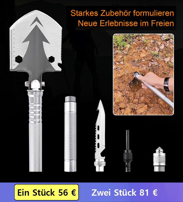 Multifunktionale Klappschaufel Outdoor Survival Gear
