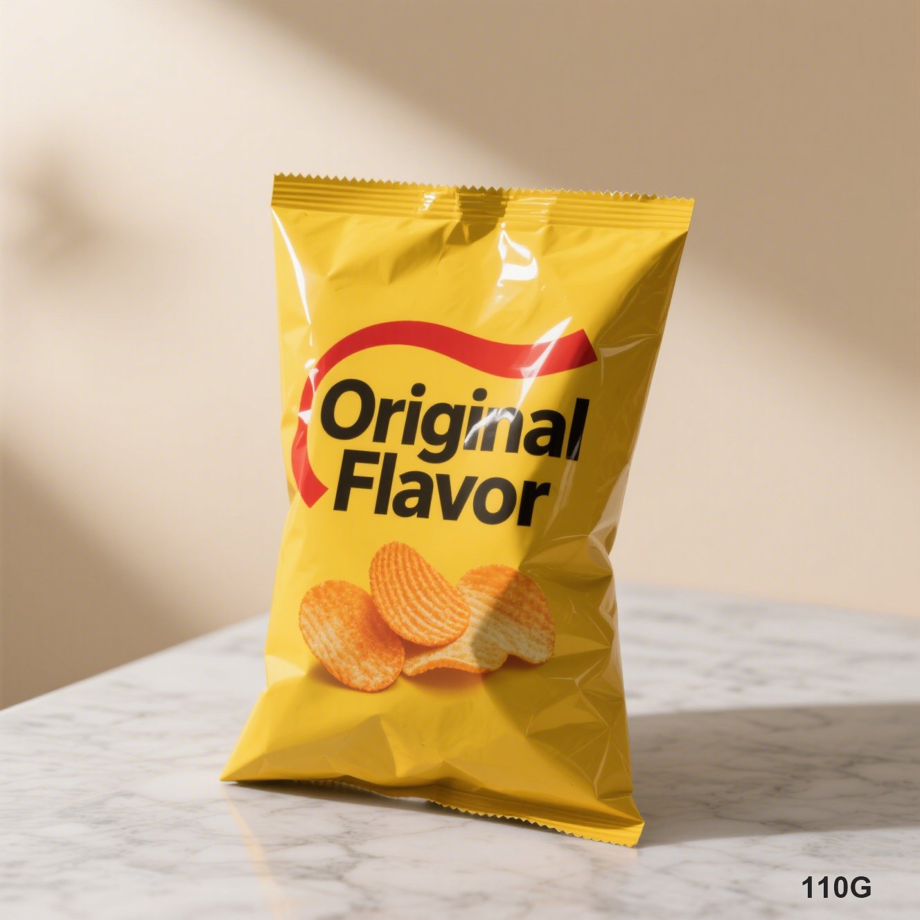 Knusprige Kartoffelchips im Vorteilspack 5x100g