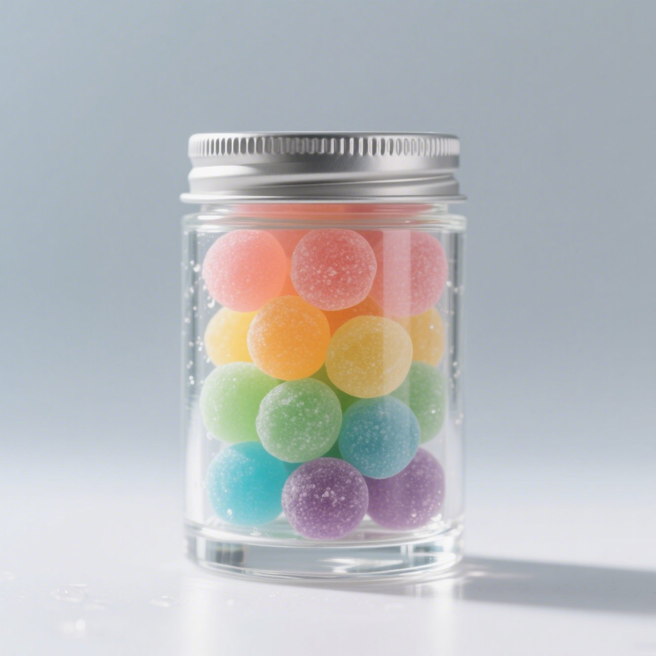 3 Dosen bunte Süßigkeiten, je 300g