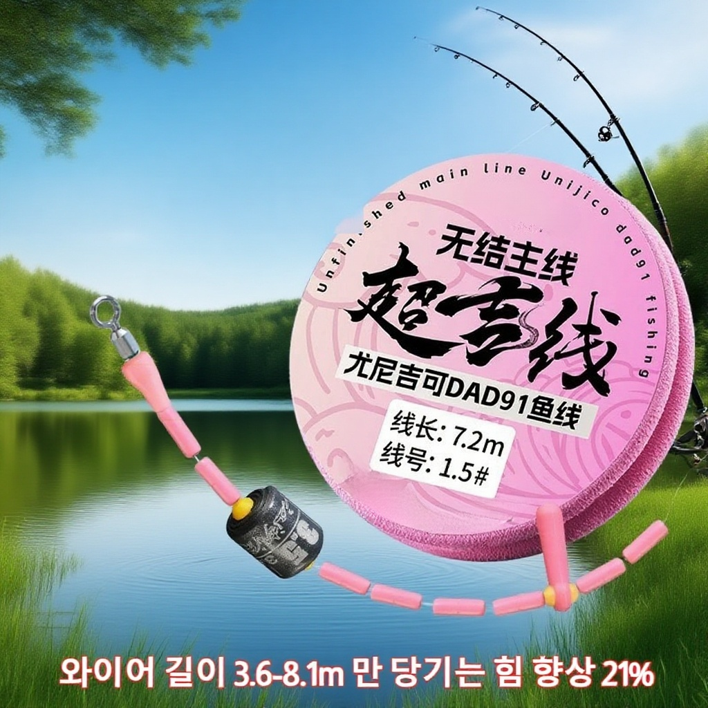 무매듭 니지노 낚시줄 세트