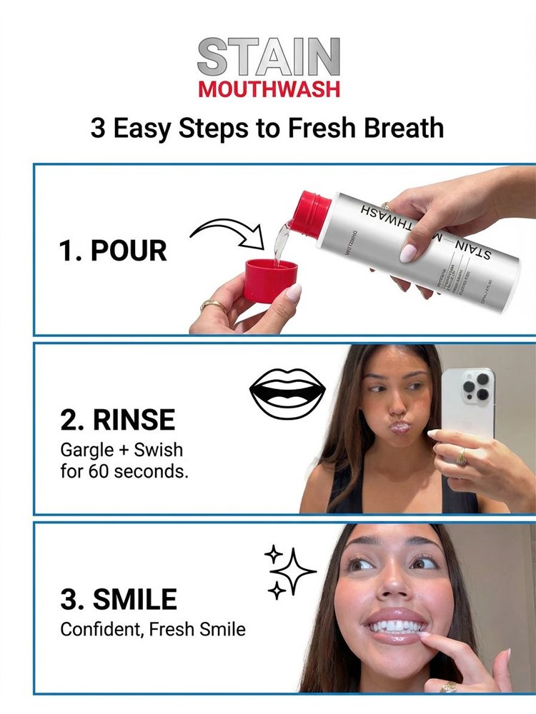 [Keep Smiling] Deep Cleansing and Fragrance-Leaving Mouthwash
