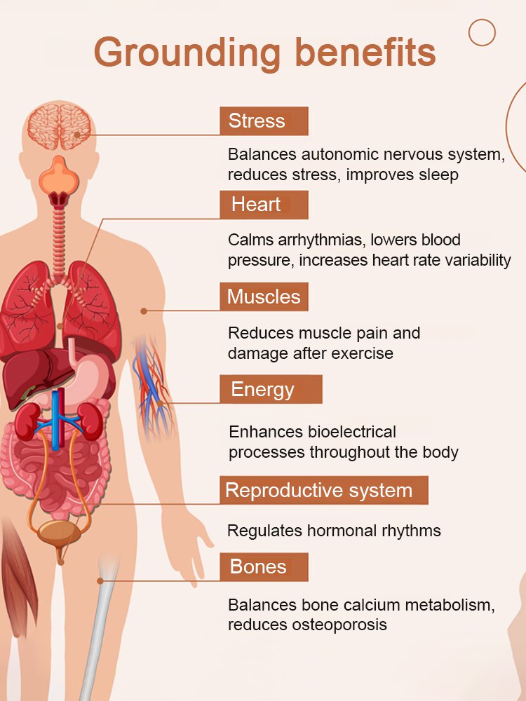 [Improved Sleep,Increased Energy]Medical grade silver fiber grounding sheet