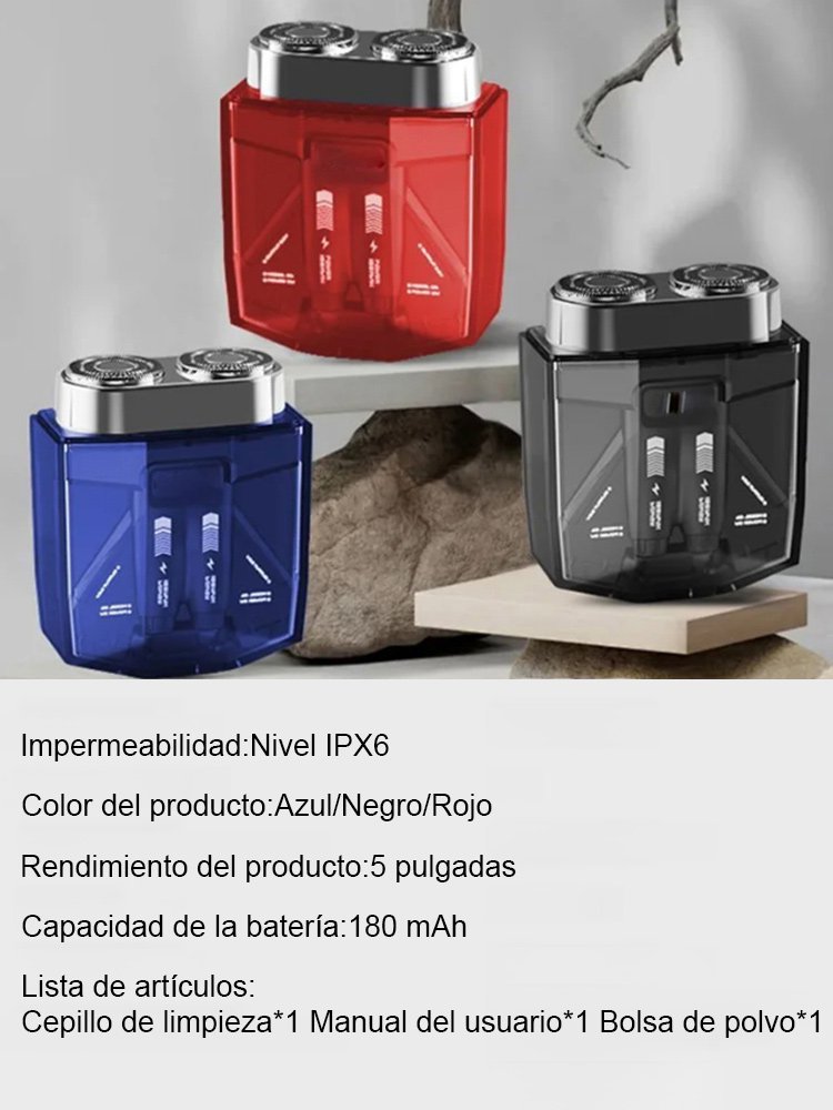 Maquinilla de afeitar mecánica de doble motor