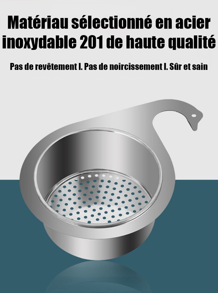Panier d'asphalte en acier inoxydable 304