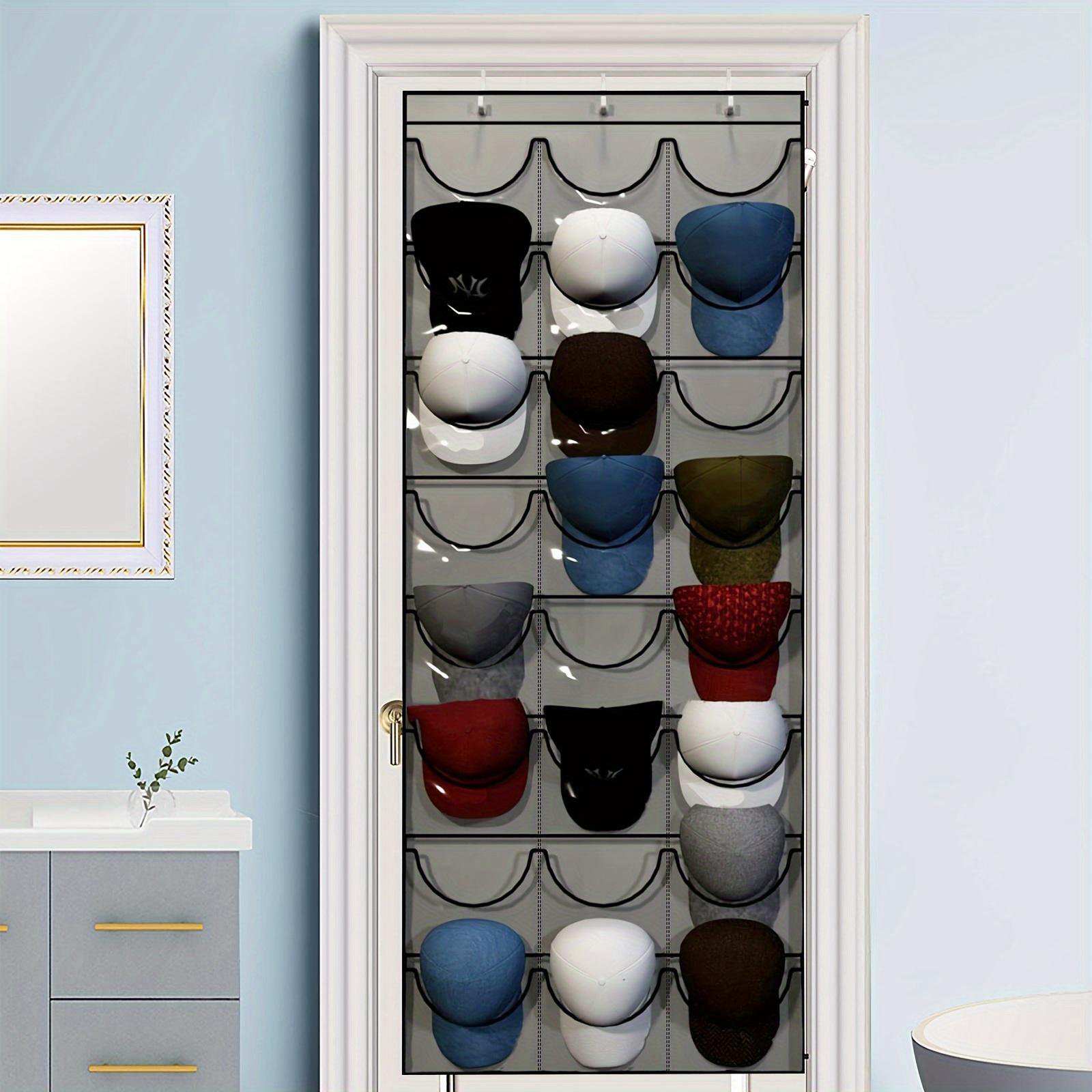 durable fabric hanging bag for organizing baseball hats