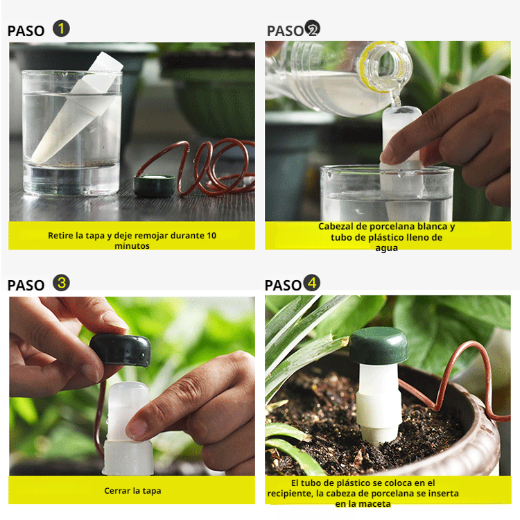 Sistema de Riego Automático para Personas Perezosas