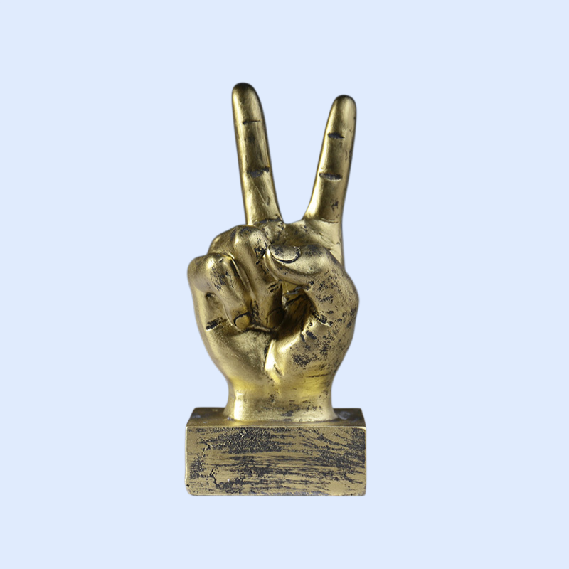 European style resin finger ornaments