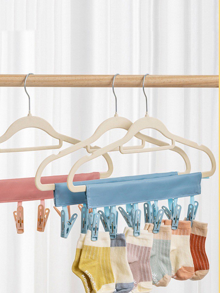 多機能折りたたみ式ポータブルファブリックハンガー