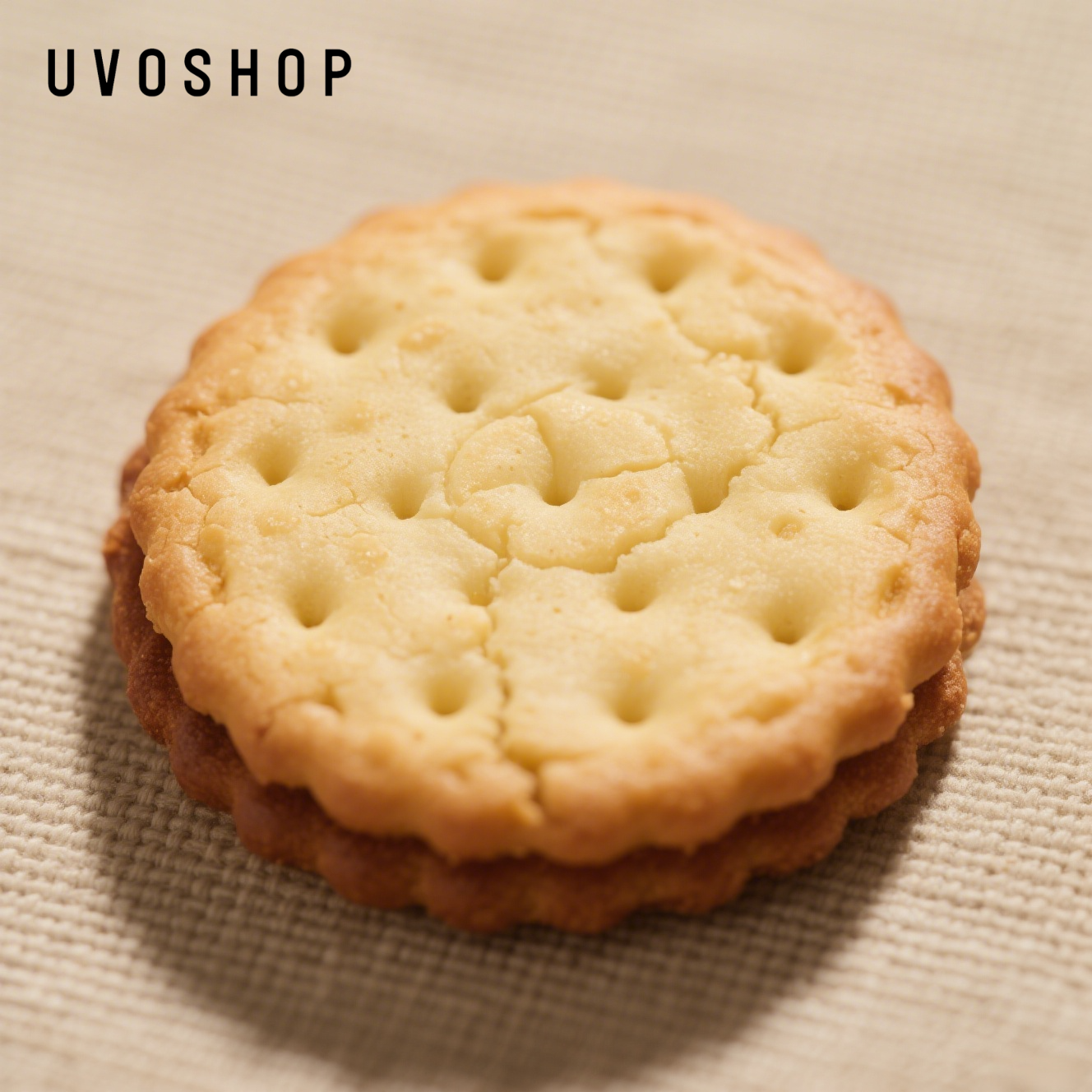 Doble relleno de galletas crujientes empaquetadas individualmente（10 paquetes por caja）