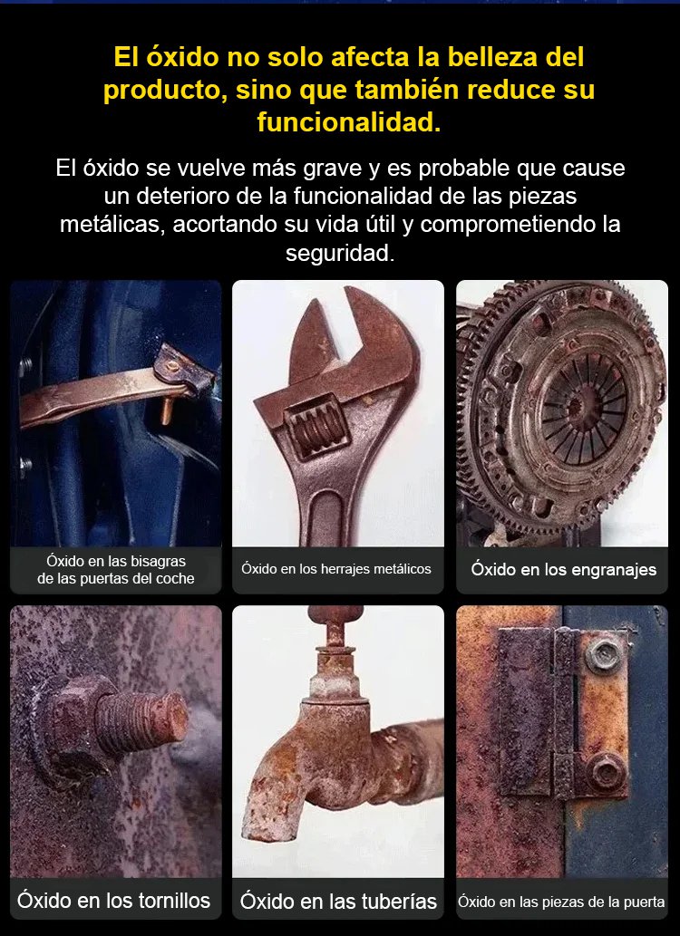 Removedor de óxido en 3 segundos