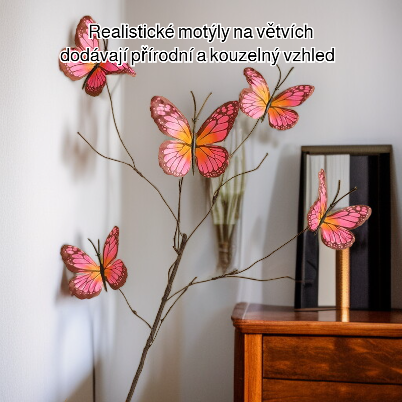 Umělé květiny motýlů