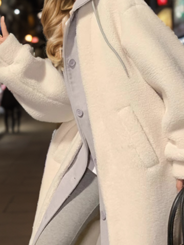 Lambswool Hooded Jacket