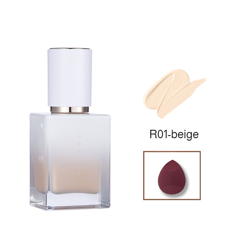 Long-lasting setting liquid foundation