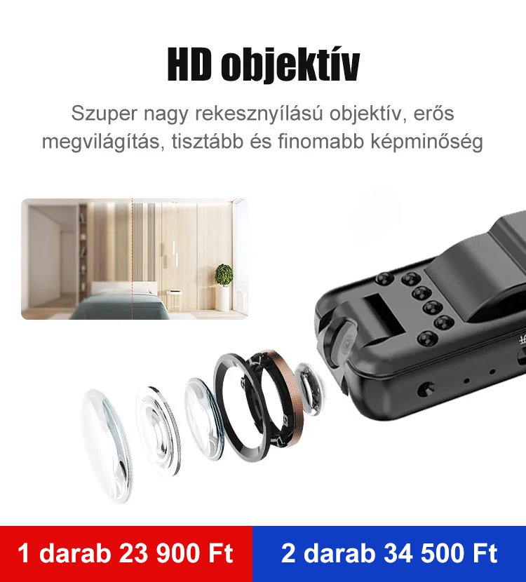 Hordozható audio- és videorögzítő