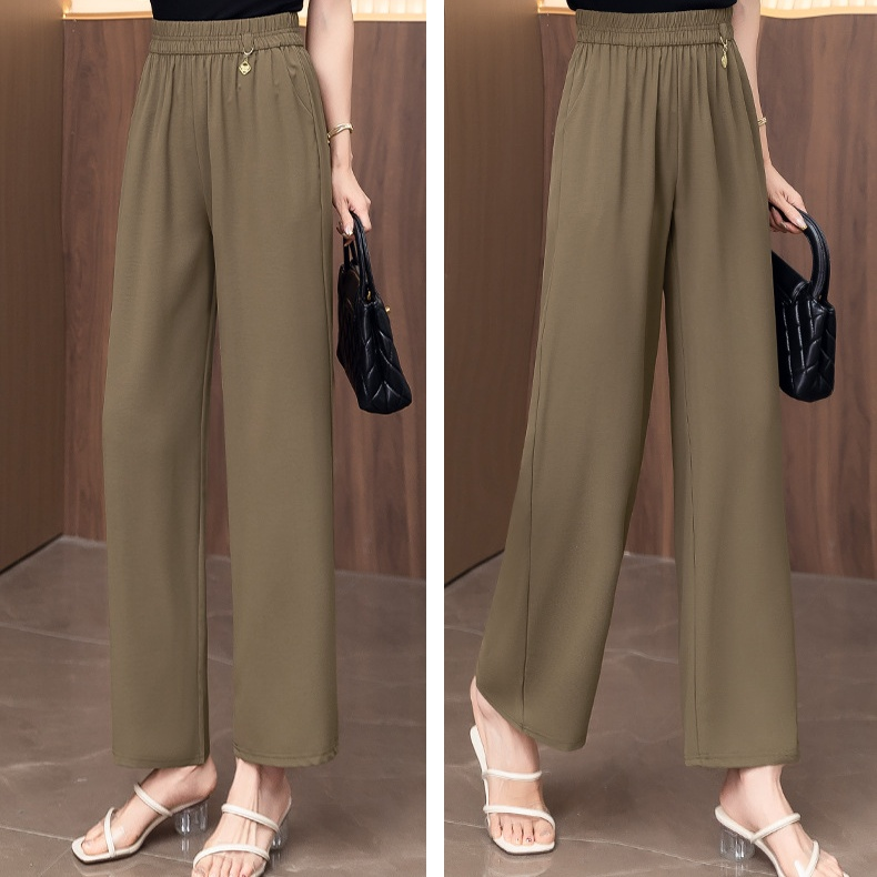 Elegante Damen Weite Gerade Hose – Luftige Sommerhose für einen Schlanken Look