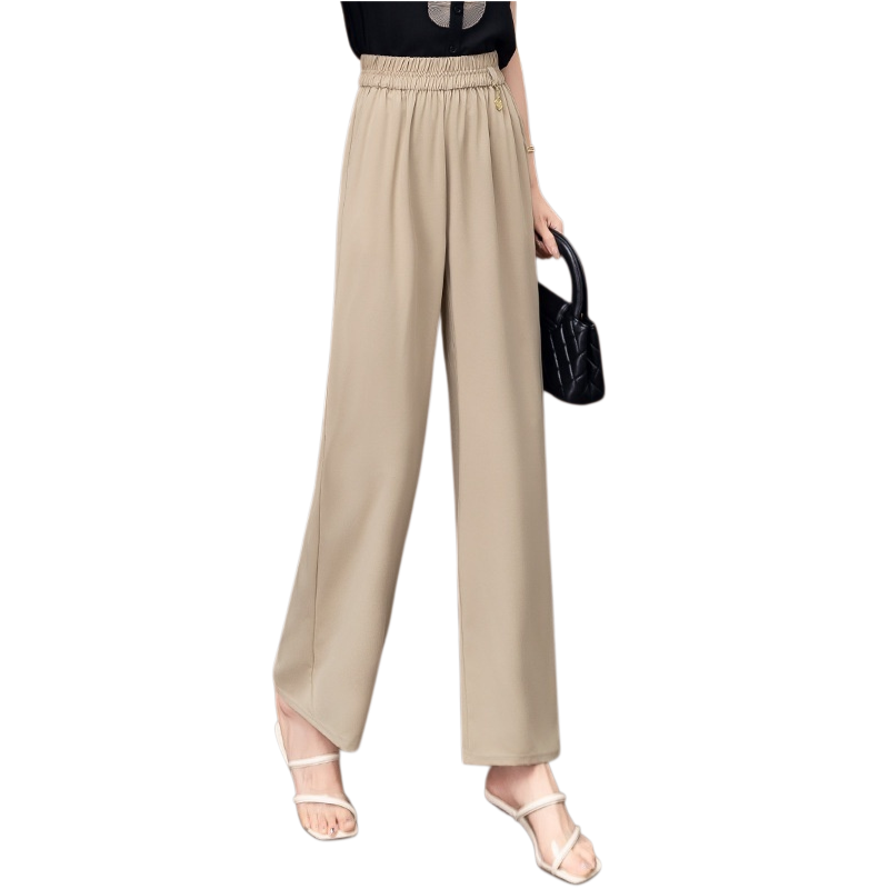  Elegante Damen Weite Gerade Hose – Luftige Sommerhose für einen Schlanken Look