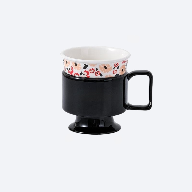 French high-end light luxury ceramic coffee cup