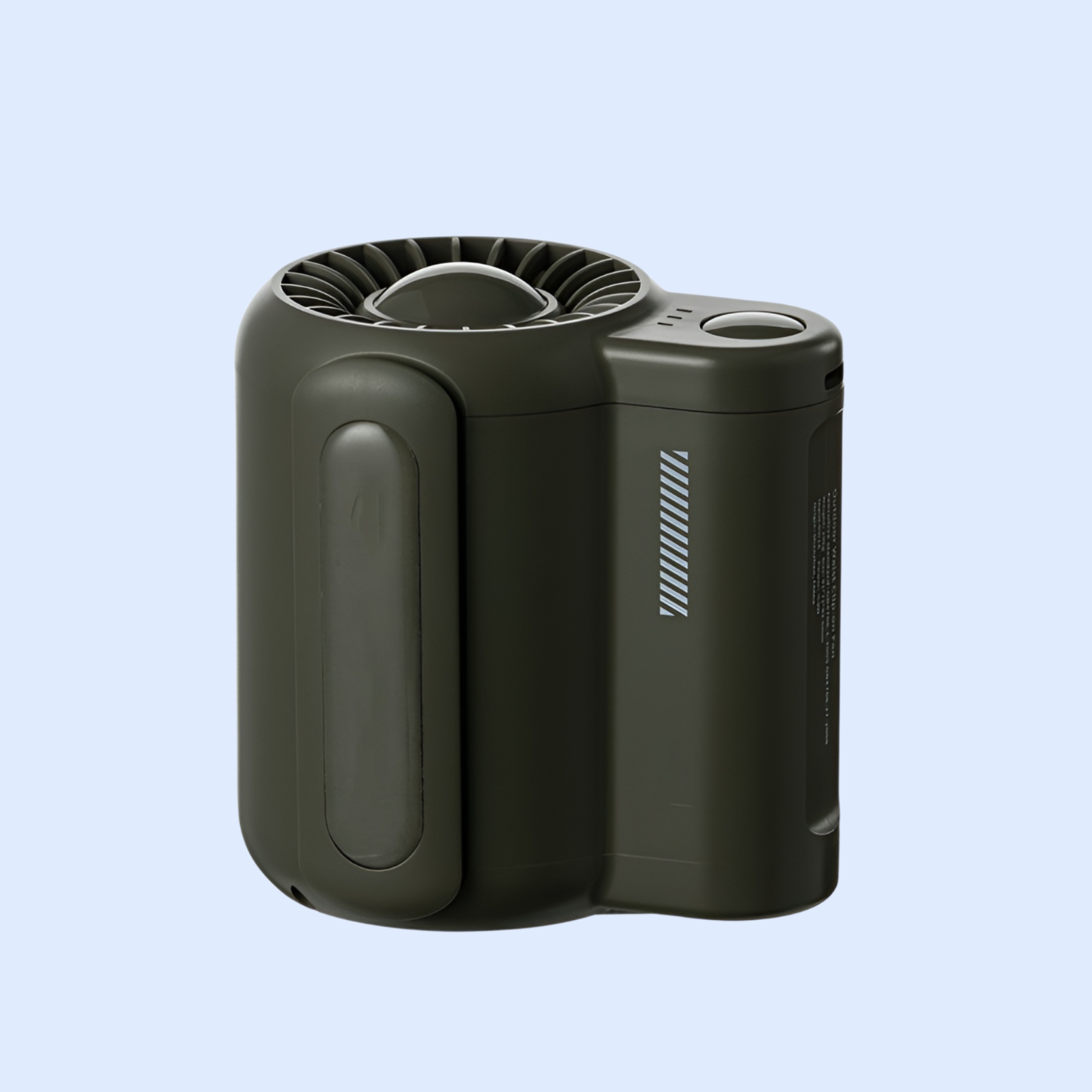 新しいF013屋外腰掛けファン、強力な風力ポータブルファンUSB充電ファン、建設現場ポータブル小型ファン、冷却エアコンファン