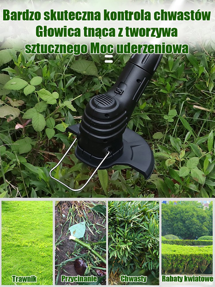 Wielofunkcyjna i skalowalna kosiarka do trawy