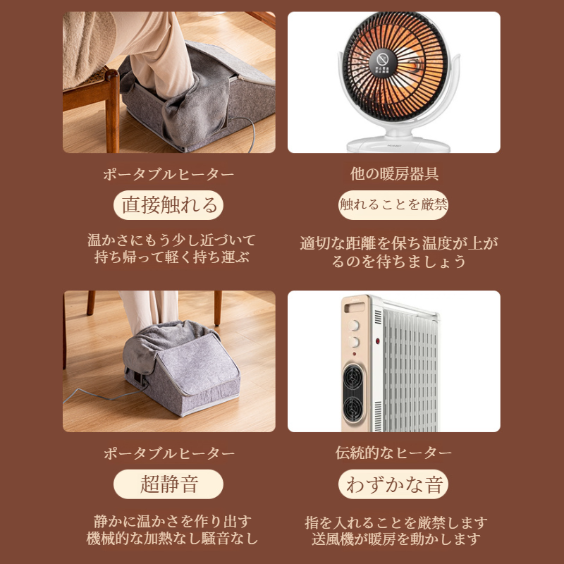 足温器 電気フットウォーマー