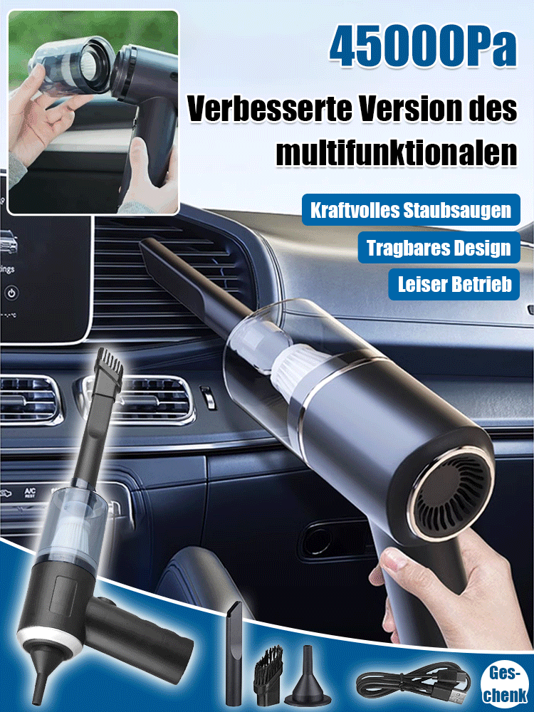 【Upgrade-Version】Multifunktionaler Auto-Staubsauger