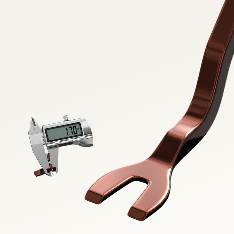 Stainless steel knock-on clip screwdriver