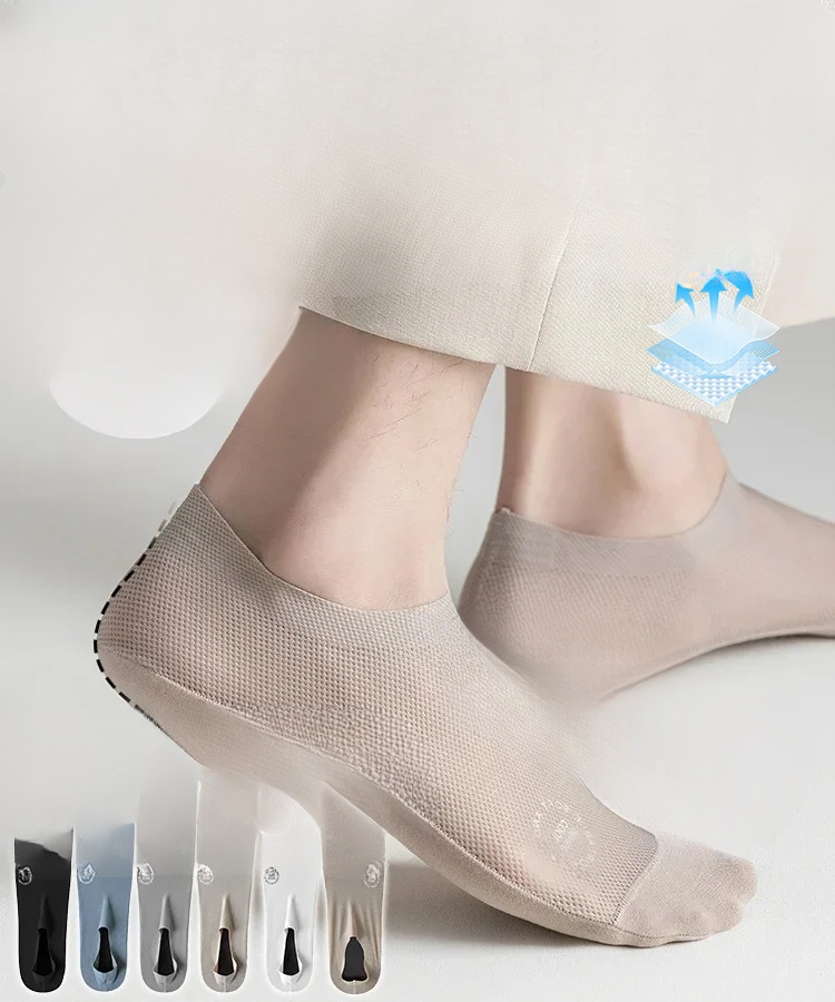 【항균 및 항취】쿨맥스 인비저블 보트 양말