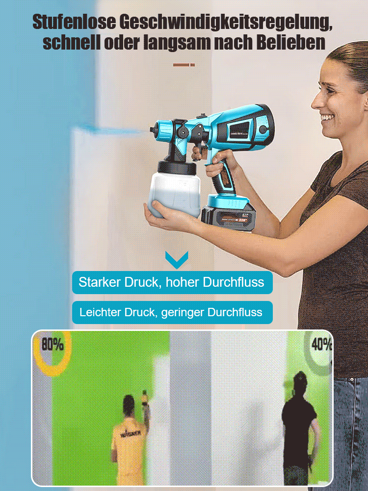 Neue elektrische Hochdruckspritzpistole