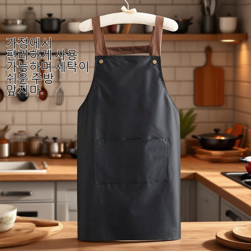 가정용 방수 방유 주방 앞치마