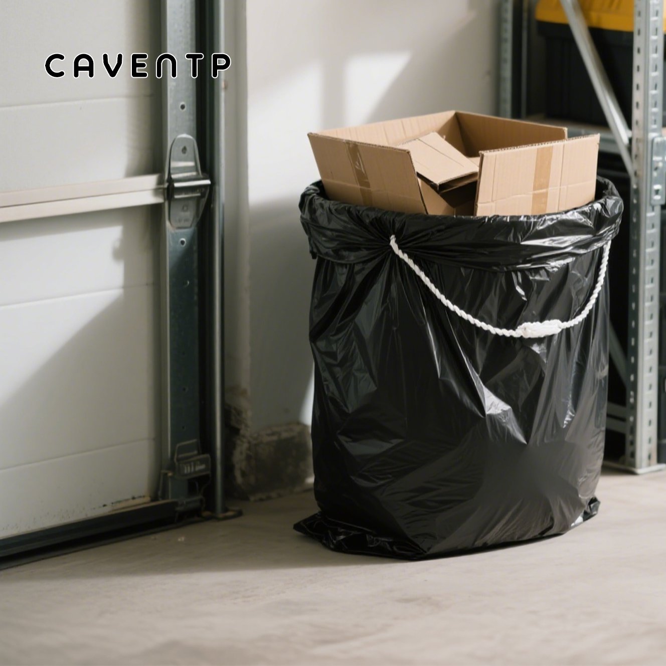 Großvolumige Müllsäcke für Gartenabfälle